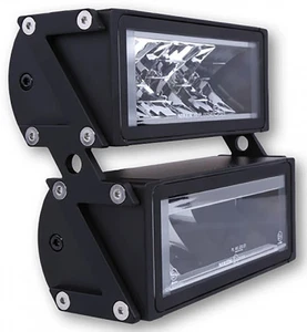 HIGHSIDER pro LED Scheinwerfer SET  Ultimate  Schwarz Mit Z-Halter, E-geprüft - Bild 1 von 9