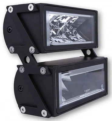 HIGHSIDER pro LED Scheinwerfer SET  Ultimate  Schwarz Mit Z-Halter, E-geprüft - Bild 1 von 4