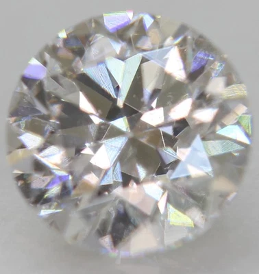 Diamante suelto natural brillante redondo mejorado certificado 0,67 quilates D VVS2 5,51 m Foto 1 de 4