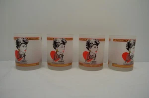 Vintage I Love Lucy Lucille Ball Tribute Milchglas Universal Studios 1991 - Bild 1 von 12