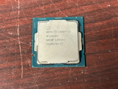 Intel Core i5 10th Gen CPU i5-10400T 2.00GHz Processor Socket LGA 1200 #95 - Image 1 of 2