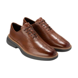 Mens Cole Haan OriginalGrand Cityspectre Wingtip - British Tan Size 10.5 [C41528 - Picture 1 of 6
