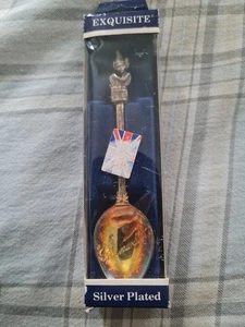 Cornwall Pixie versilberter W.A.P.W exquisiter Löffel - Bild 1 von 4