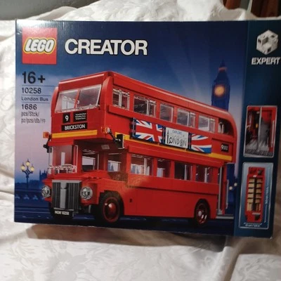 Lego London bus, 10258 Technic, new in sealed box, 1686 pieces, ages 16+ - Image 1 of 4