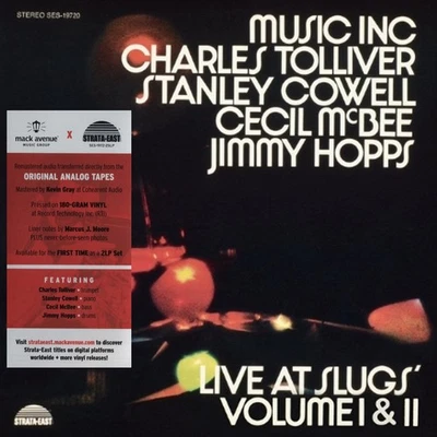 MUSIC INC Charles Tolliver, Stanley Cowell Live At Slugs' I&II Strata-East 2xLP - Image 1 of 2