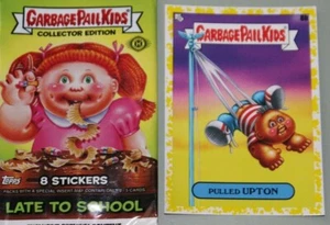 GARBAGE PAIL KIDS 2020 fine scuola "GIALLO" #8b "Pulled Upton"  - Foto 1 di 4