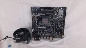 ASUS Prime A320M-K Mainboard + Ryzen 3 3200G mit AMD Kühler - ohne I/O Shield - Bild 1 von 6