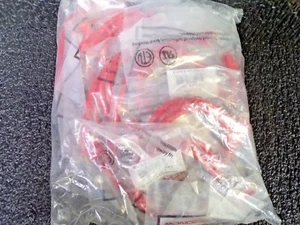 (10 Stück) Monoprice 3 Fuß Flexboot 6 Ethernet-Kabel, rot (K) - Bild 1 von 3