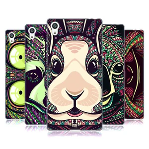 HEAD CASE DESIGNS AZTEC ANIMAL 5 SOFT GEL CASE & WALLPAPER FOR SONY PHONES 2 - Picture 1 of 13