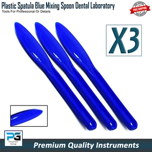Dental Mixing Silicone Spatula Wax Carving Technician Dentist Lab Tools - X 3 - Picture 1 of 5