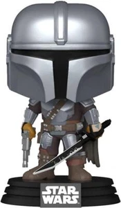 Star Wars - Il Mandaloriano con Darksaber POP! Bobble-Head in vinile (663) - Foto 1 di 2