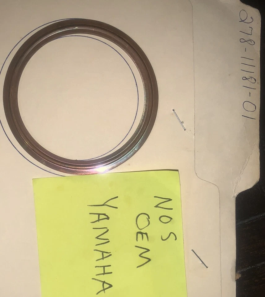 Yamaha RD350 R5 DS7 TD3 TR3 Head Gasket NOS Genuine OEM Copper - Image 1 of 1