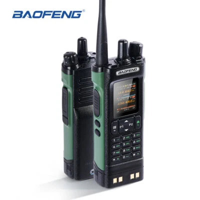 BAOFENG DM-32UV DMR Walkie Talkie Digital Simulation GPS/APRS Air Band FM Radio - Image 1 of 4