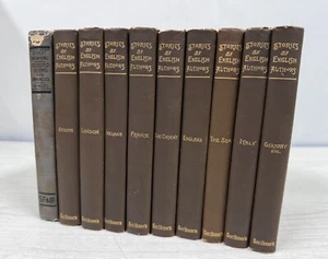 1900 Antique "Stories by English Authors" 9 Volume Hardcover Set, Scribners - Picture 1 of 6