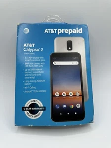 AT&T CALYPSO 2 32GB Satin Silver Smartphone (AT&T Unlocked) GSM / NEW - Picture 1 of 4
