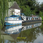Photo 12x8 Moored canal boats in Hopwas, Staffordshire These boats are moo c2012