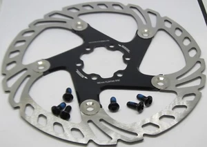 Bike & bicycle floating rotor replacement 203 mm. Compatible with 6 Bolts. - Picture 1 of 2