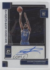 2022-23 Panini Donruss Optic Signature Series Julian Champagnie Rookie Auto RC