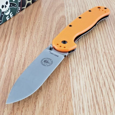 BRK Designed by ESEE Avispa Folding Knife 3.5" AUS-8 Steel Blade G10 Handle - Image 1 of 4