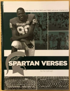 Spartan Verses Remembering MSU ’65/‘66 Championship Teams, Gallinagh 2015 signed - Picture 1 of 14