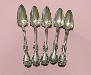 Rare Wm. A Rogers Silverplate Fruit Orange Spoons Hanover 1901 lot of 5 Oneida - Picture 1 of 9