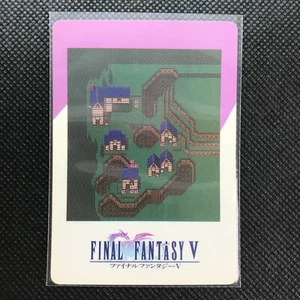 No.138 Village Rugoru Final Fantasy V Karte Anime Japan FFV SQUARE F/S - Bild 1 von 4