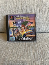 Walt Disney World Quest Magical Racing Tour PS1 Playstation One Game Complete