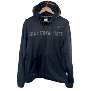 NIKE OSU Oklahoma State University Cowboys Pokes schwarz Full Zip Jacke Kapuze Herren - Bild 1 von 11