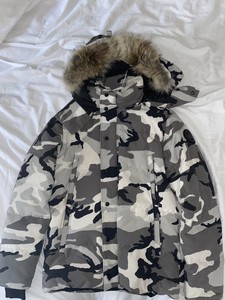 grey camo winter jacket