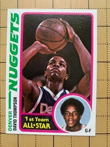 1978-79 TOPPS BASKETBALL DAVID THOMPSON #20 - Picture 1 of 2