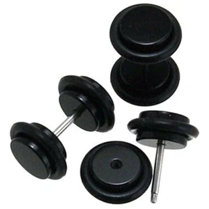 Body Accentz Earrings Rings Fake Cheater Plug 16 Gauge - Sold as a Pair FBA - Picture 1 of 1