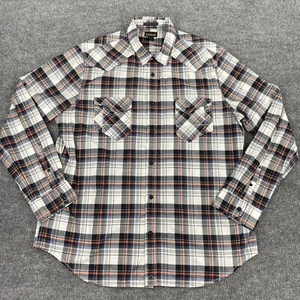 Helix Mens Long Sleeve Western Shirt Snap Up Athletic Fit Size XXL - Picture 1 of 12