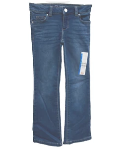 Wonder Nation Girls Kid Tough Bootcut Jeans, Blue, Size 6 - Picture 1 of 3