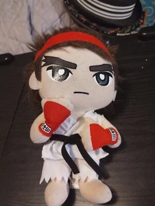 Street Fighter V Ryu 9" Plush Anime Capcom Manufactured Date 2016 Rare - Picture 1 of 17