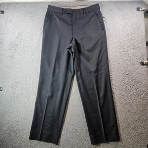 Ballin Classic Mark Shale Wool Dress Pants Men 32 x 32 Gray Comfort EZE - Picture 1 of 13