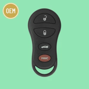 Chrysler Dodge Jeep 4 Button Keyless Entry Remote 2001-2006 GQ43VT17T (OEM) - Picture 1 of 6