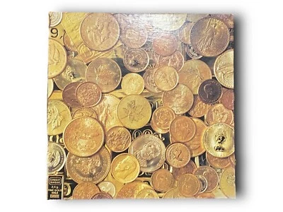 Rompecabezas de monedas de colección The Golden Rule 551 piezas 1981 Foto 1 de 4
