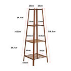 2/3/4 Tier Indoor Plant Stand Bamboo Planter Pot Organizer Holder Side End Table