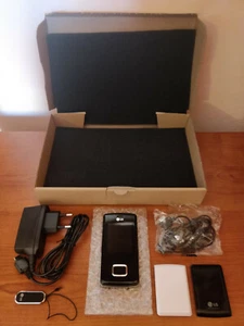 LG KG800 CHOCOLATE BLACK 1.3 MEGAPIXEL 2.0" GPRS BLUETOOTH CELLULARE VINTAGE - Foto 1 di 11