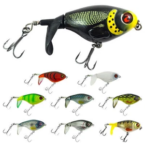 River2Sea Whopper Plopper 60 Wobbler 6 g cebo para peces depredadores superficie salmón Döbel - Imagen 1 de 11