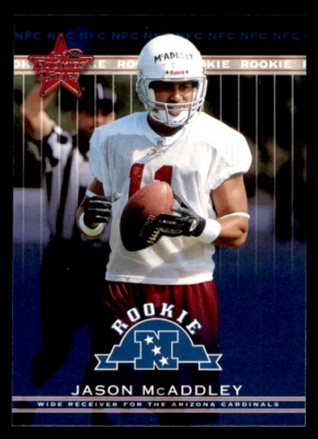 2002 Leaf Rookies & Stars Jason McAddley    Rookie #257 Arizona Cardinals - Image 1 of 2