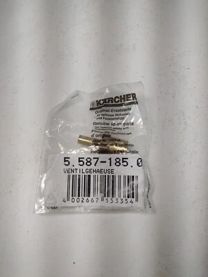 Genuine Karcher 5.587-185.0 Valve Housing OEM Original - Image 1 of 4