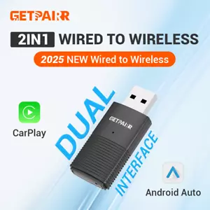 Wireless USB CarPlay Adapter Wireless Carplay Dongle For iPhone Apple Plug &Play - Afbeelding 1 van 13