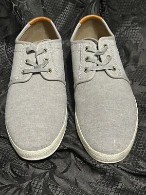 Talla 12- Zapatos Aldo Para Hombres Adrauni Cambray Lona Gris Foto 1 de 4