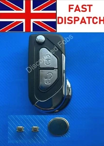 Citroen DS3 2009 - 2017 2 Button Remote Flip Blade Key Fob Case Shell Repair Kit - Picture 1 of 5