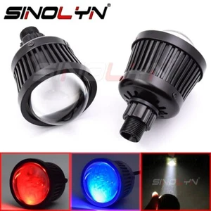 Devil Eyes LED High Beam Fog Projector For H11 H7 9005 9006 Car K3 5000K 25W - Picture 1 of 10