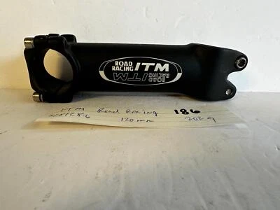 3T ROAD RACING bicycle STEM 120mm 28.6 x 31.8 handlebar - Image 1 of 4