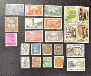 Lotto francobolli Andorra - MNH e MH - Foto 1 di 1