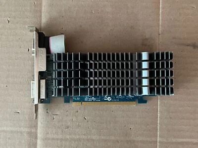 ASUS GEFORCE 210 EN210 SILENT/DI/1GD3/V2(LP) PCI EXPRESS VIDEO CARD J4-2(4) - Image 1 of 4