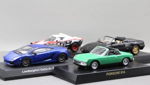 Kyosho 1/64 Lamborghini Gallardo + Mandial T + Porsche 914 + Stratos (4 Cars) - Picture 1 of 6